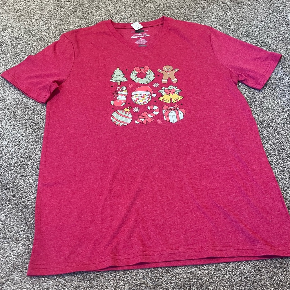 Custom Printed Christmas T-Shirt